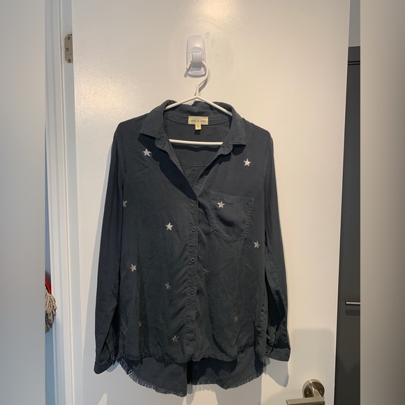 Cloth and Stone star tencel button down shirt - Picture 6 of 6